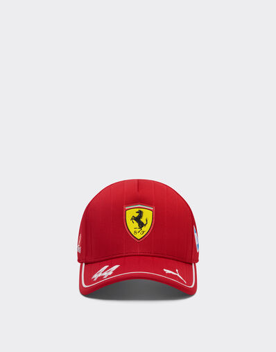 Ferrari Puma for Scuderia Ferrari HP 2025 Hamilton junior baseball cap Cherry LA01Tf
