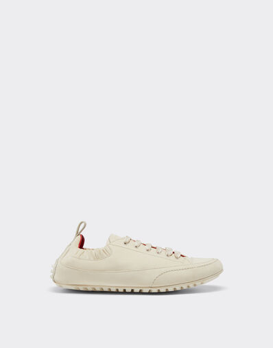 Ferrari Driving trainers in nubuck leather Ecru 22033f